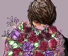 SNSアイコン、ヘッダー描きます イメージ1