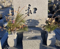 京都市内限定　お墓参り・お墓の掃除代行いたします イメージ1