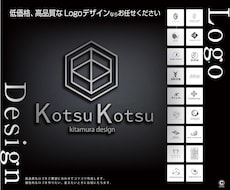 おしゃれ、スタイリッシュなロゴをお届けします イメージ1