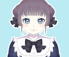 女の子におすすめのSNSアイコンを描きます イメージ1