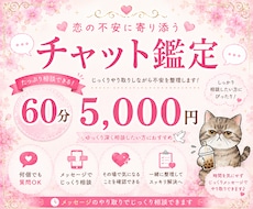 チャット鑑定 60分⭐️あなたの悩みに寄り添います イメージ1