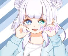 かわいくてメルヘンなアイコン描きます イメージ1