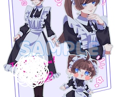 男女のイラストやデフォルメキャラなどを描きます オリジナルキャラや動画用にも！お気軽にお声掛けください！
