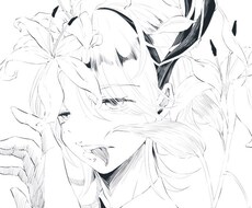 線画描きます イメージ1
