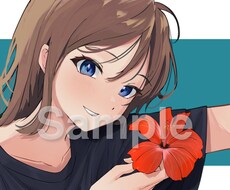低価格で高クオリティなアイコン描きます ラフの修正回数無制限！男の子でも女の子でも魅力的に描きます！