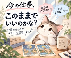働き方に迷うあなたの気持ちをタロットで読みます イメージ1