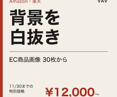 商品画像の背景を白抜きにします イメージ1