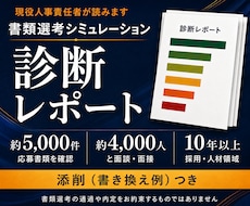 20代30代の職務経歴書を診断・添削します イメージ1