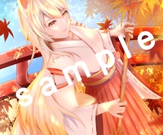 可愛い女の子イラストを販売します イメージ1