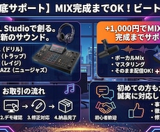HIPHOPビートを作成します イメージ1