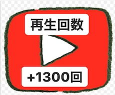 YouTube 動画の再生回数1300回拡散します たったの1000円！再生回数を1300回拡散させます！