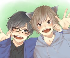 SNSのアイコンのイラストお描きいたします 自分だけのアイコンが欲しい方に！