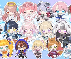 可愛いデフォルメイラスト描きます イメージ1