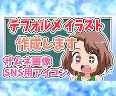 SNSアイコン、ヘッダー、動画サムネ画像を描きます イメージ1