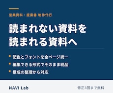 営業資料・提案書をCanva Proで制作します イメージ1