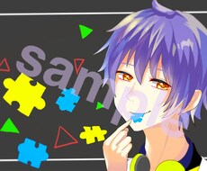アイコンやヘッダーを描きます TwitterやYouTubeなどのSNSに