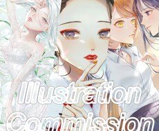 商用利用可◉綺麗で透明感のあるイラストを制作します アイコン・サムネイル・お礼品等なんでも承ります