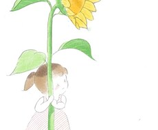 水彩画風優しい色合いのイラスト、似顔絵描きます イメージ1