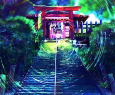 厚塗りで風景、背景お描きします SFでも女性受けする鮮やか、煌びやかさ