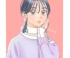 可愛い女の子描きます イメージ1