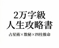 占星術と数秘と四柱推命で鑑定します イメージ1