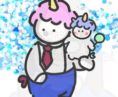 ゆるふわデフォルメアイコンを描きます