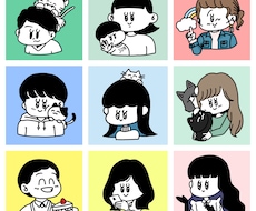 カワイイ似顔絵描きます アイコンや人物紹介にちょこっと載せたら和みます！