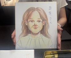 お好みの絵のタッチで似顔絵制作いたします