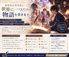 あなたが主人公のオリジナル短編小説を書きます イメージ1