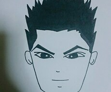 特徴をとらえた似顔絵、アイコンを書きます イメージ1
