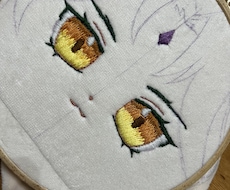 ぬいぐるみお顔刺繍代行します イメージ1