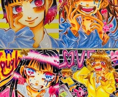 アナログでイラストを作成したします イメージ1