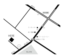 シンプルでスタイリッシュな地図を作ります チラシ、ショップカード、HPなどの地図が必要な方にオススメ