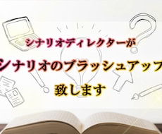 ゲームシナリオDがシナリオのブラッシュアップします 自身で書いたシナリオの出来が気になる、もっとよくしたい等