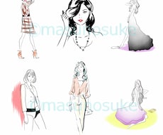 スタイリッシュなイラスト制作できます イメージ1