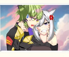 キャラクターイラストを制作致します イメージ1