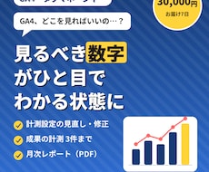 GA4とタグ設定を整え、見るべき数字を整理します イメージ1