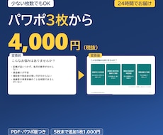 パワポ3枚から動く資料に作り直します イメージ1