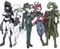 立ち絵作成・キャラクターデザインいたします イメージ1