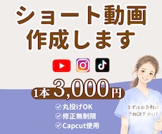 リール・ショート動画編集します イメージ1
