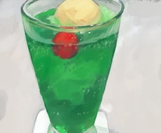 リアルで温かみのある食べ物のイラストお描きします 看板メニューや動画等に！（商用利用可です）
