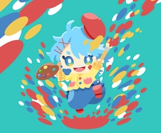 ポップでゆるかわいいミニキャラ描きます イメージ1