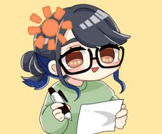 デフォルメキャラ化してSNSアイコンを描きます イメージ1