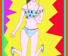 若い女性のほほ笑みの画像を作っています イメージ1