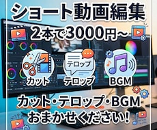 ショート動画編集を承ります ショートを得意としている動画クリエーターです！
