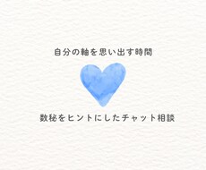 考えすぎる心を整理する悩み相談(数秘鑑定)します