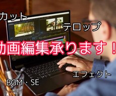 エンタメ系YouTube動画の編集承ります イメージ1