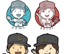 ブスな似顔絵を描きます かわいくない！かっこよくない！でも似てる(?)ブスな似顔絵