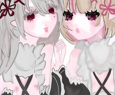 アイコン、夢絵、オリキャラ描きます イメージ1