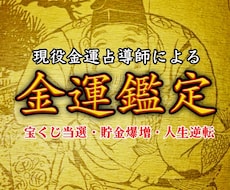 あなたの眠れる金運を解放し、お金の悩みを解決します 初回限定※金運低迷期から抜けるためのアドバイスをいたします